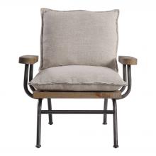  23475 - Uttermost Declan Industrial Accent Chair